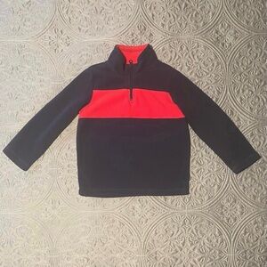 Boys Colorblock Microfleece Half Zip Pullover
Size 5T